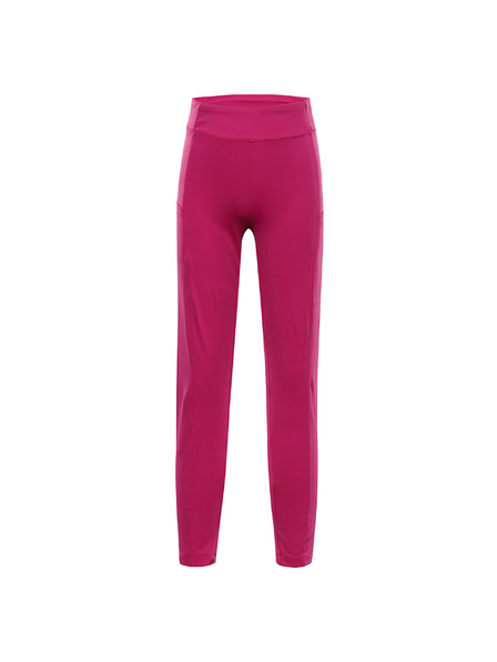 ALPINE PRO Kinder-Schnelltrocknende Leggings ALPINE PRO MARDO 2 fuchsia red