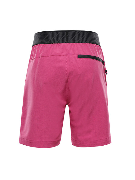ALPINE PRO Kinder-Schnelltrocknende Shorts mit Cool Dry ALPINE PRO ZAMBO 3 fuchsia red