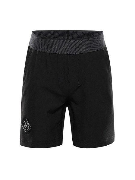 ALPINE PRO Kinder-Schnelltrocknende Shorts mit Cool Dry ALPINE PRO ZAMBO 3 black