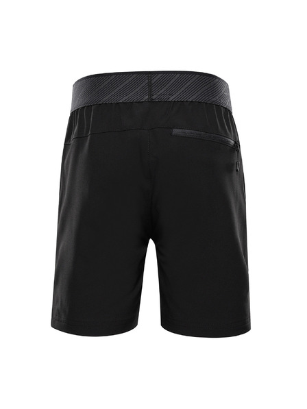 ALPINE PRO Kinder-Schnelltrocknende Shorts mit Cool Dry ALPINE PRO ZAMBO 3 black