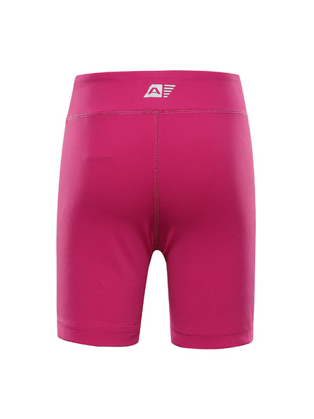 ALPINE PRO Kinder-Schnelltrocknende Leggings ALPINE PRO ELO fuchsia red