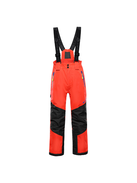 ALPINE PRO Kinder Skihose mit PTX Snow Membran ALPINE PRO WERADO 2 neon red