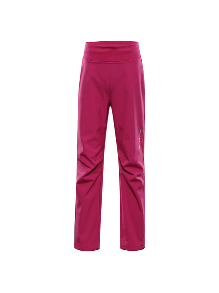 ALPINE PRO Kinder Softshell-Hose ALPINE PRO ZORTO 2 fuchsia red