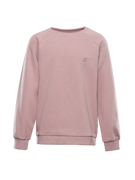ALPINE PRO Kinder-Baumwoll-Sweatshirt ALPINE PRO NEGGO pale mauve