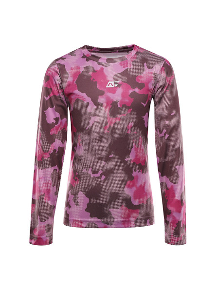 ALPINE PRO Kinder-Schnelltrocknendes T-Shirt ALPINE PRO HORMO fuchsia red varianta pc