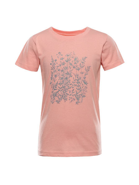 ALPINE PRO Kinder-Schnelltrocknendes T-Shirt ALPINE PRO REJO 2 apricot blush varianta pd