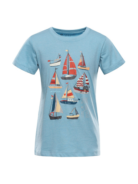 ALPINE PRO Kinder-T-Shirt aus knitterfreiem Material ALPINE PRO BIGERO 2 skyride varianta pb