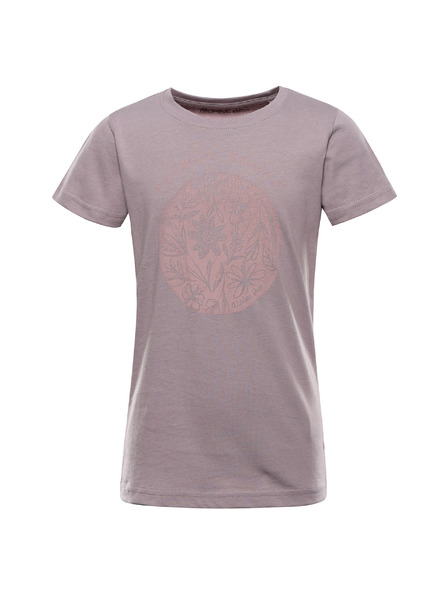 ALPINE PRO Kinder-T-Shirt aus Bio-Baumwolle ALPINE PRO TERMESO 2 quail varianta pb