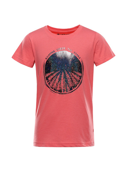 ALPINE PRO Kinder-Schnelltrocknendes T-Shirt ALPINE PRO REJO 2 calypso coral varianta pc