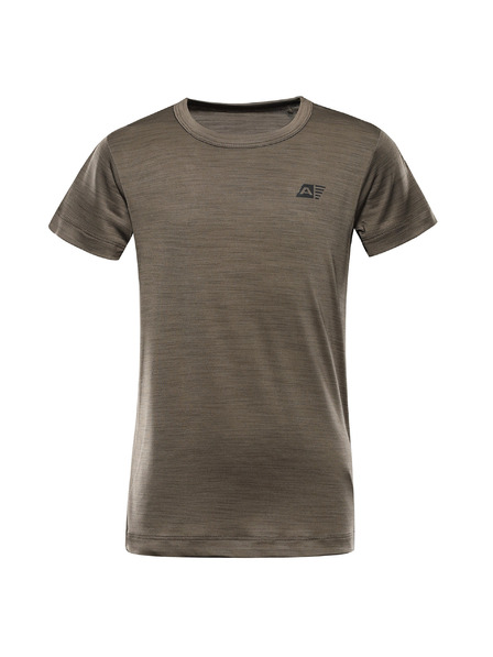 ALPINE PRO Kinder-Schnelltrocknungs-T-Shirt ALPINE PRO BASIKO stone gray