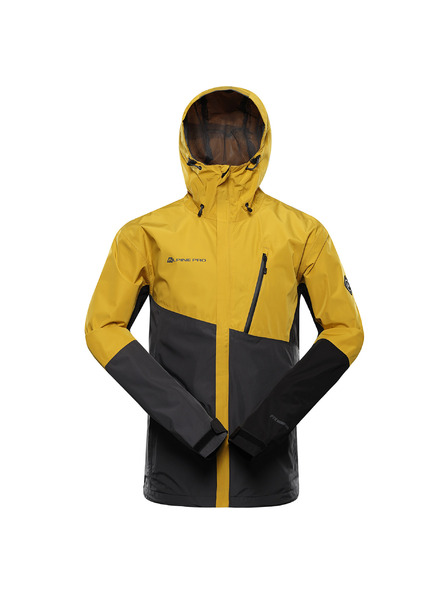 ALPINE PRO Herren Jacke mit PTX-Membran ALPINE PRO NOREM 3 zitronengelb