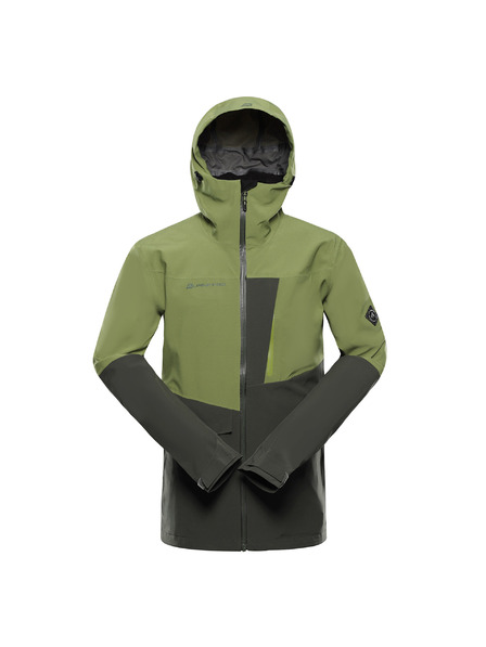 ALPINE PRO Herren Jacke mit PTX-Membran ALPINE PRO ZARR 2 turtle green
