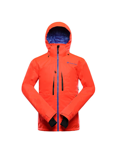 ALPINE PRO Herren Skijacke mit PTX-Schneemembran ALPINE PRO REAS 2 neon red