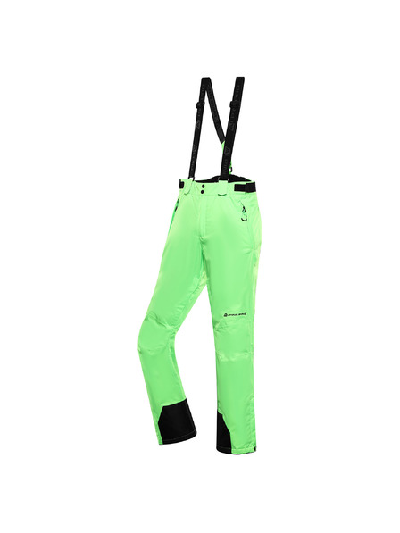 ALPINE PRO Herren Skihose mit PTX Snow Membran ALPINE PRO EDES neon green gecko