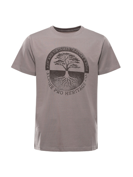 ALPINE PRO Herren-T-Shirt aus Baumwolle ALPINE PRO DORG driftwood varianta pa