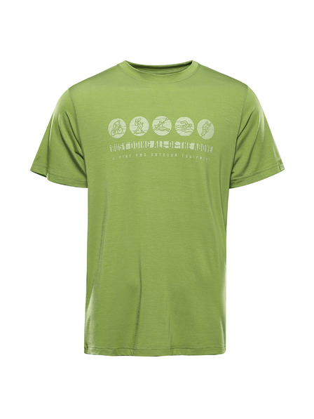 ALPINE PRO Herren-Funktions-T-Shirt mit antibakterieller Behandlung ALPINE PRO LYOR peridot