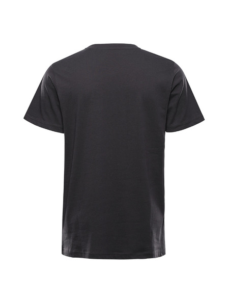 ALPINE PRO Herren-T-Shirt aus Baumwolle ALPINE PRO DOMEN obsidian varianta pa