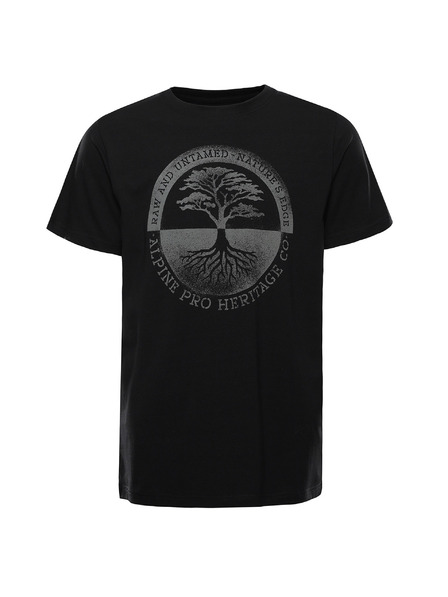 ALPINE PRO Herren-T-Shirt aus Baumwolle ALPINE PRO DORG black varianta pa