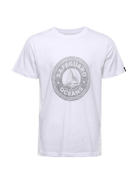 ALPINE PRO Herren-T-Shirt aus Baumwolle ALPINE PRO DOMEN white varianta pa