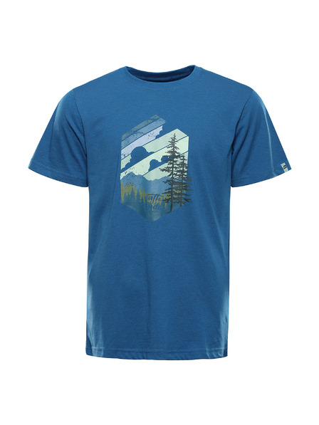 ALPINE PRO Herren-T-Shirt aus knitterfreiem Material ALPINE PRO NOGER moonlit ocean varianta pa