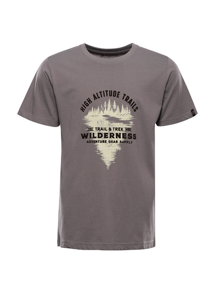 ALPINE PRO Herren-T-Shirt aus Baumwolle ALPINE PRO DOMEN driftwood varianta pc