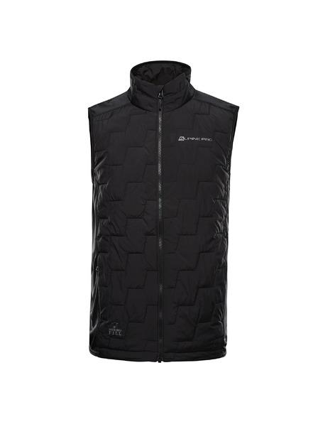 ALPINE PRO Herren Wärmeweste mit Merino-Füllung ALPINE PRO NERC black