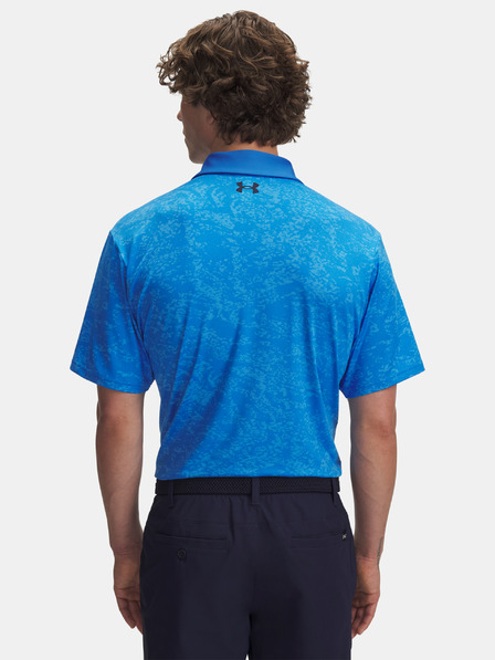 Under Armour Herren T-Shirt Under Armour UA Playoff 3.0 Printed Polo-BLU