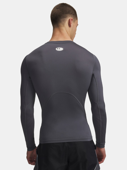 Under Armour Herren T-Shirt Under Armour UA HG Armour Comp LS-GRY