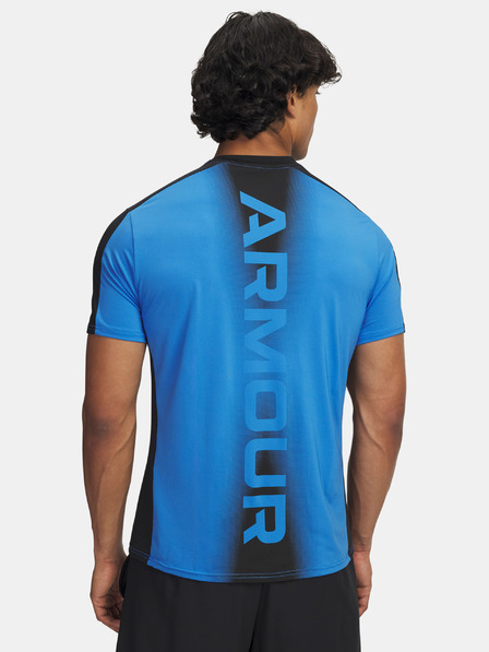 Under Armour Herren T-Shirt Under Armour UA HG Wordmark SS-BLU