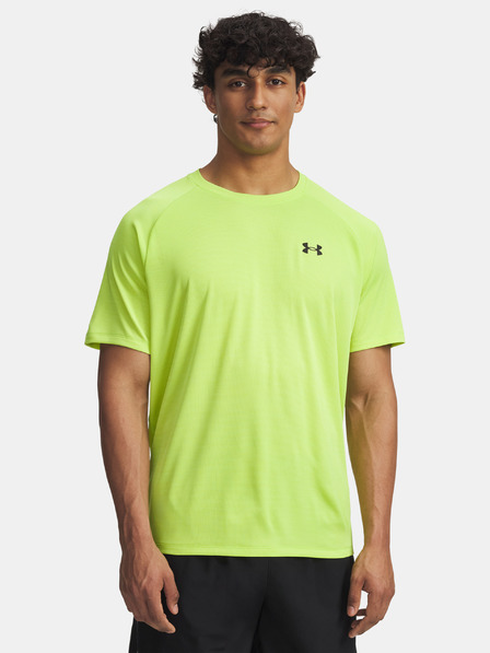Under Armour Herren T-Shirt Under Armour UA Tech Textured SS-GRN