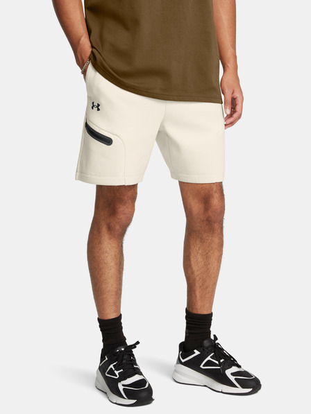 Under Armour Herren-Shorts Under Armour UA Unstoppable Flc Shorts-WHT