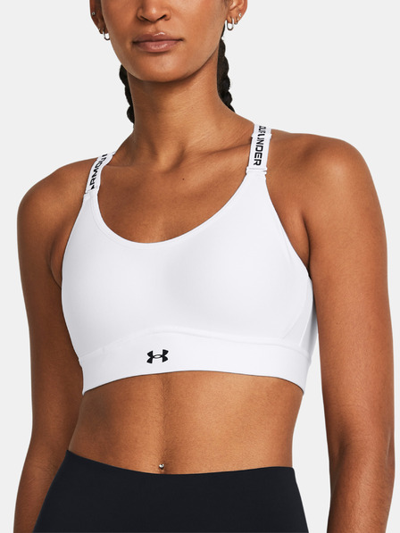 Under Armour Damen Sport-BH Under Armour UA Infinity Mid 2.0 Bra-WHT