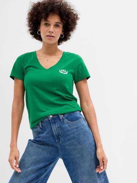 GAP T-Shirt mit V-Ausschnitt GAP
