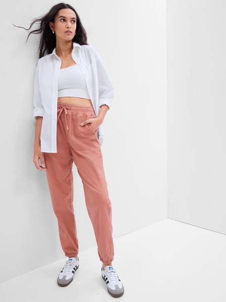 GAP Damen-Jogger-Hose Twill GAP
