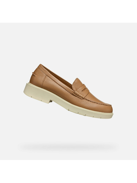 Geox Beige Damen Mokassins Geox Spherica EC1