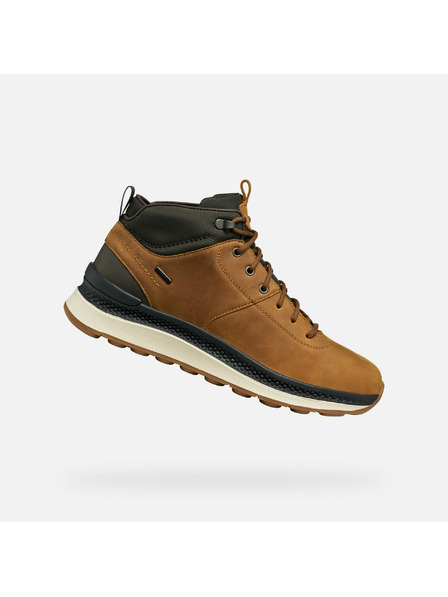 Geox Hellbraune Herren Stiefelette Geox Spherica Actif X2