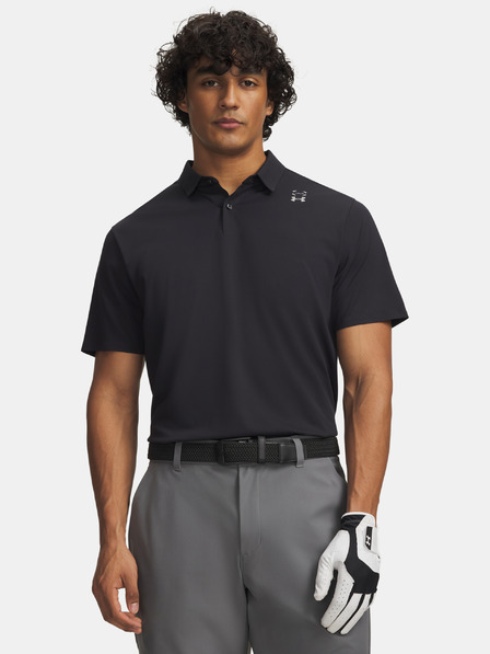 Under Armour Herren-Poloshirt Under Armour UA Halo Bonded Polo-BLK