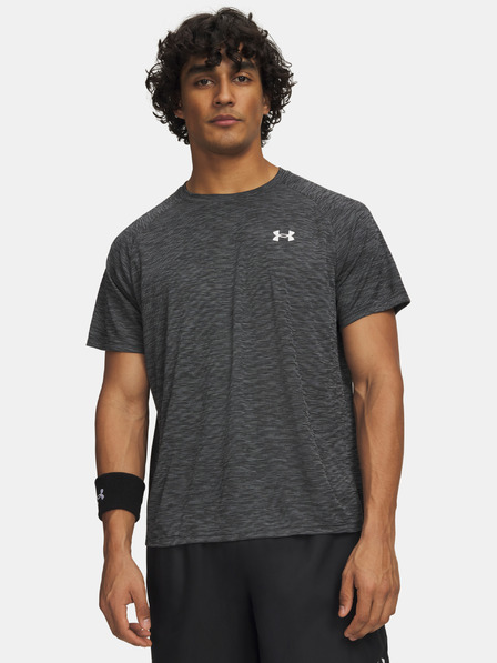 Under Armour Herren T-Shirt Under Armour UA Tech Textured SS-BLK