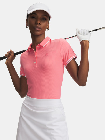 Under Armour Damen-Poloshirt Under Armour UA Drive Chill SS Polo-PNK