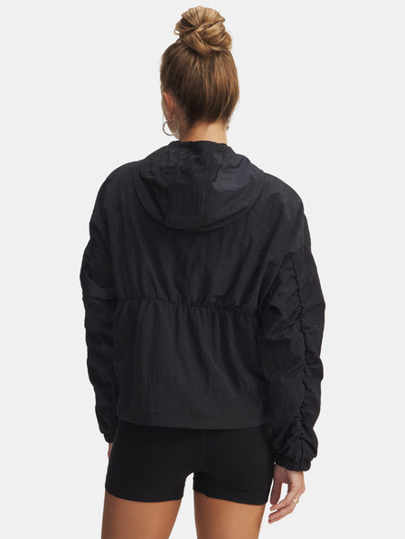 Under Armour Damen-Jacke Under Armour Rival Woven Bungee FZ-BLK