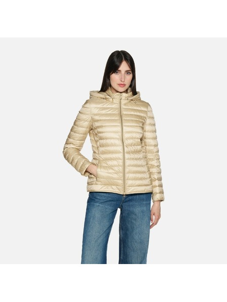 Geox Beige Damen Daunenjacke Geox Jaysen