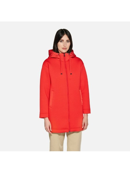 Geox Rote Damen-Parka Geox Sweater