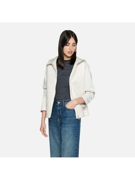 Geox Weiße Damen-Parka Geox Spherica