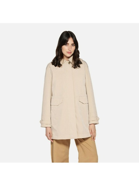 Geox Beige Damen-Parka Geox Mantinea