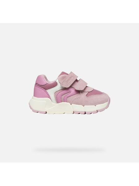 Geox Rosa Mädchen-Sneaker Geox Flexyper Mini