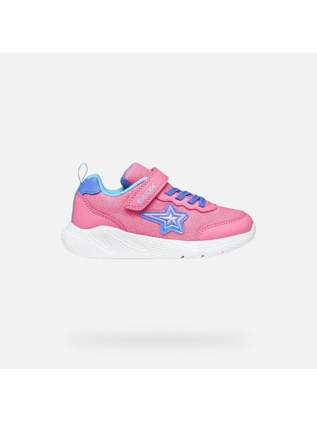 Geox Rosa Mädchen Geox Sprintye Turnschuhe