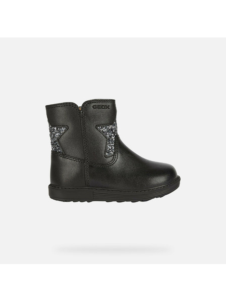 Geox Schwarz Mädchen-Knöchelschuh Geox Hynde