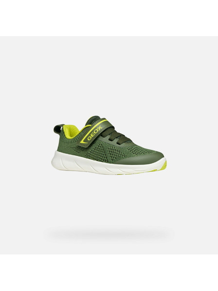 Geox Grüne Jungen-Sneaker Geox Foot-Run