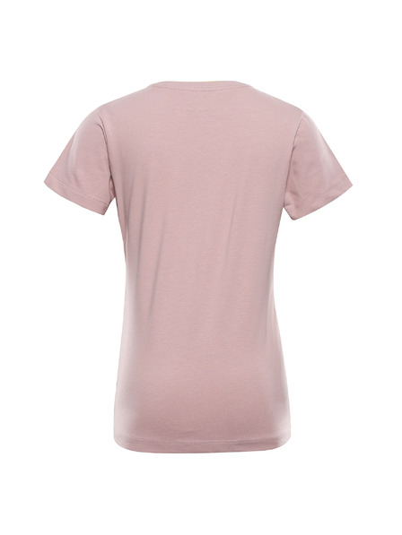ALPINE PRO Kinder-Baumwoll-T-Shirt ALPINE PRO DORGO pale mauve variante pe