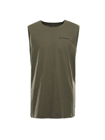 ALPINE PRO Herren-Baumwoll-Tanktop ALPINE PRO QUARET 2 stone gray variante pa